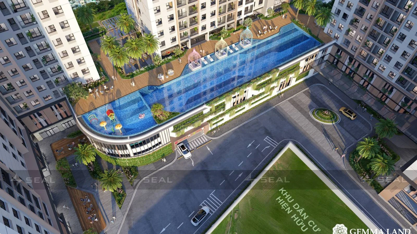 Nội khu The Privia 1