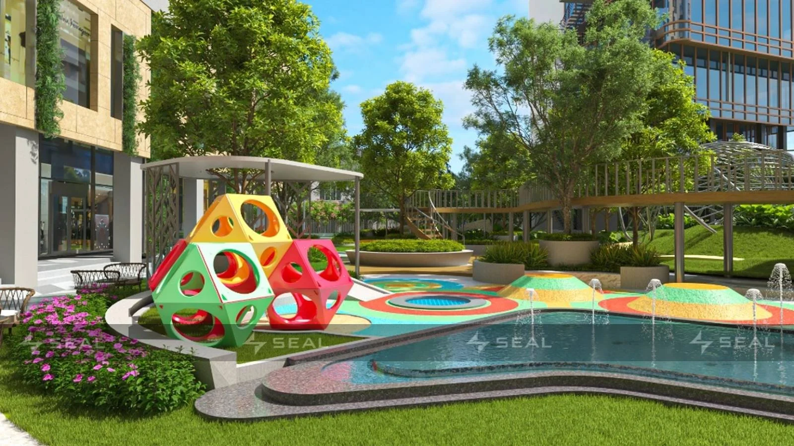 nội khu Urban Green 2