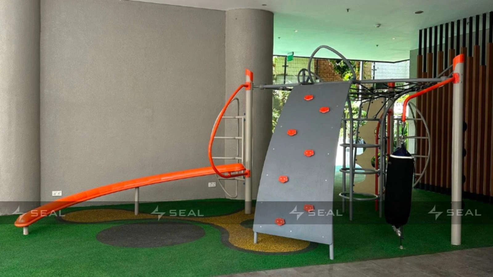 Nội khu dự án Zenity có khu vui chơi dành cho trẻ em