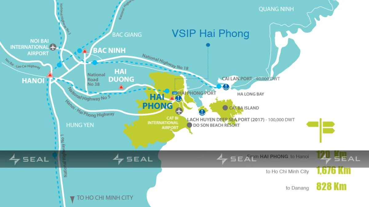 Dư địa phát triển KCN Vsip trong tương lai