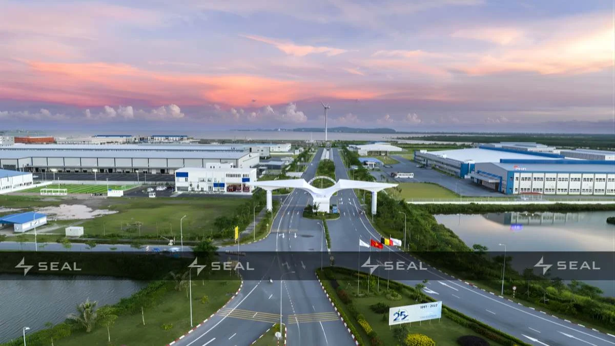 Đường nội khu KCN An Dương