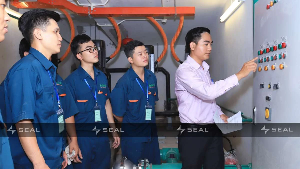 Phòng quản lý vận hành tại KCN Tràng Duệ