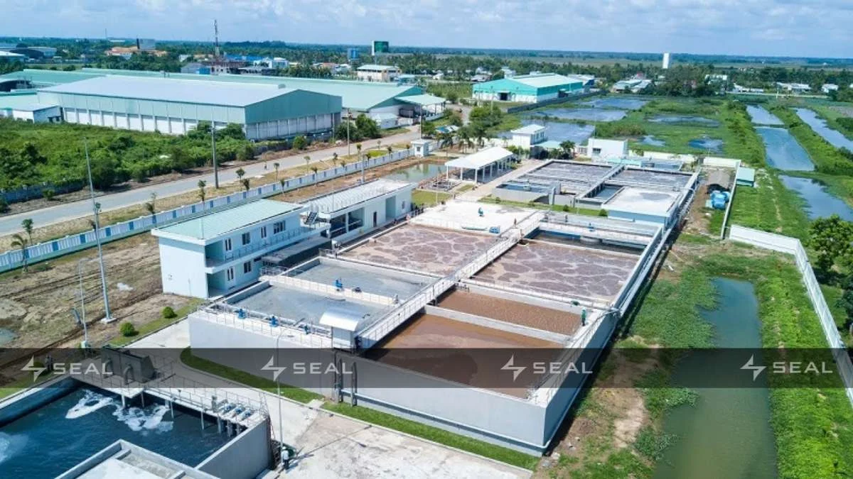 Quy trình xử lí nước thải tại KCN Tràng Duệ