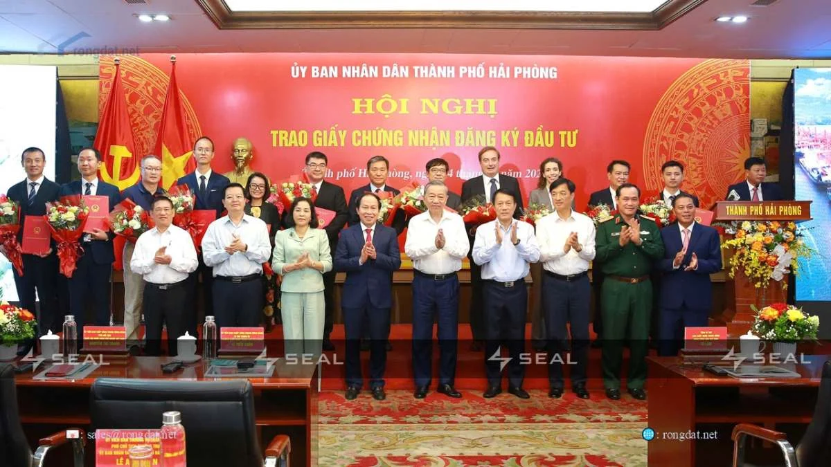 khu công nghiệp an dương hải phòng đón sóng FDI